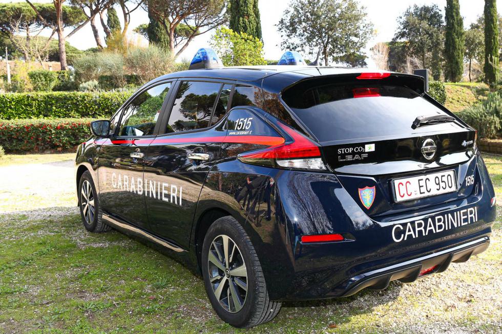 Με 52 Nissan LEAF εξοπλίστηκαν οι Carabinieri 